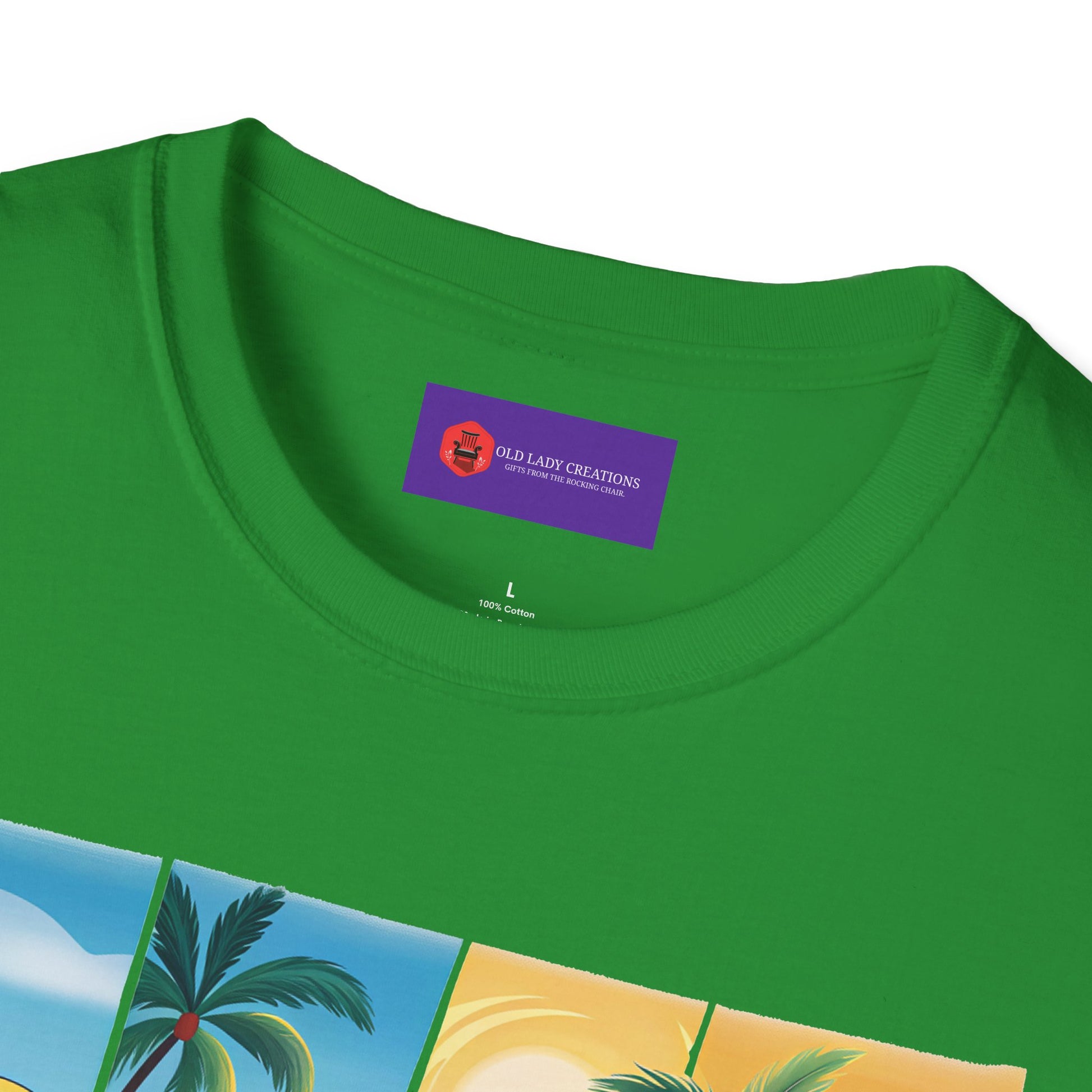 Vibrant Summer Vibes T-Shirt, Beachwear, Sunshine Apparel, Vacation Tee, Casual Summer Outfit, Gift for Beach Lovers