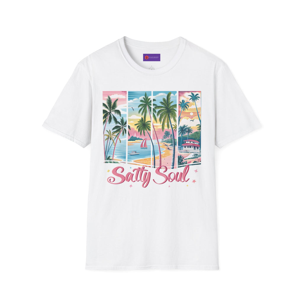 Salty Soul Beach Vibe Unisex T-Shirt | Summer Graphic Tee, Coastal Apparel, Relaxed Fit, Gift for Beach Lovers, [...]