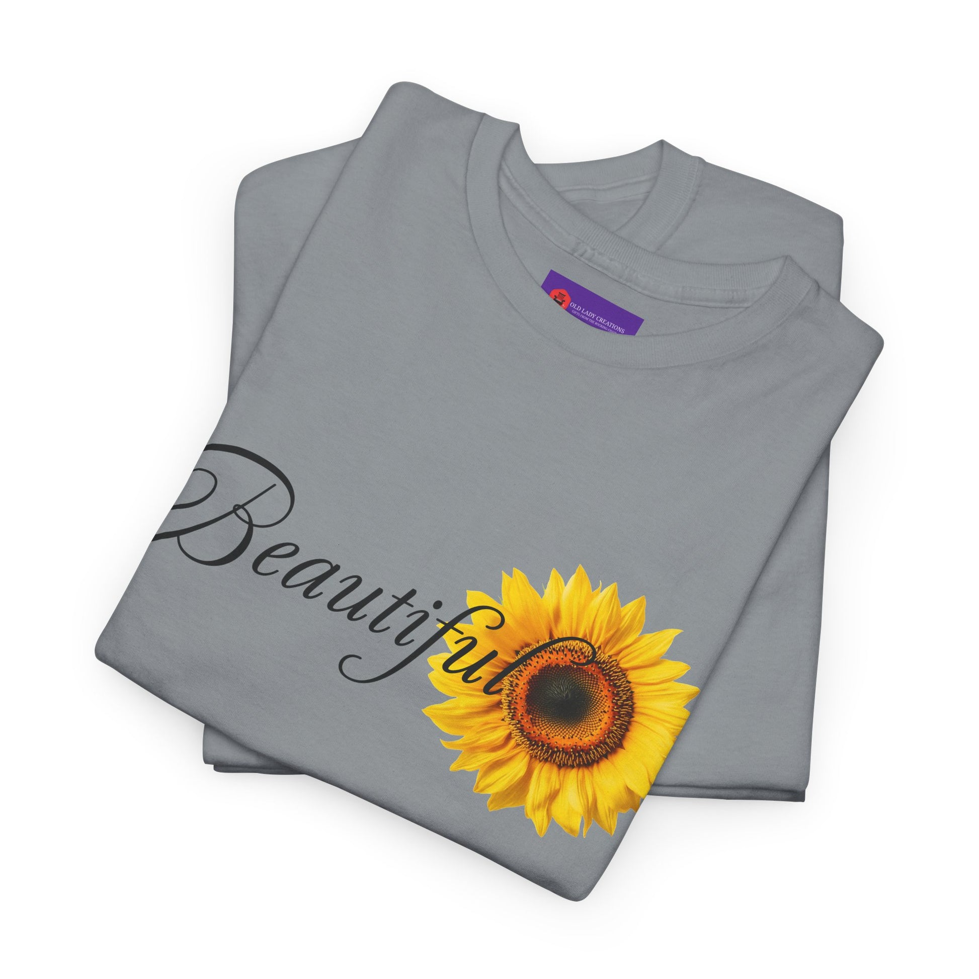 Beautiful Sunflower Unisex Cotton Tee, Nature-Inspired Gift, Casual Outfit, Summer Style, Birthday Gift, Eco-Friendly T-Shirt