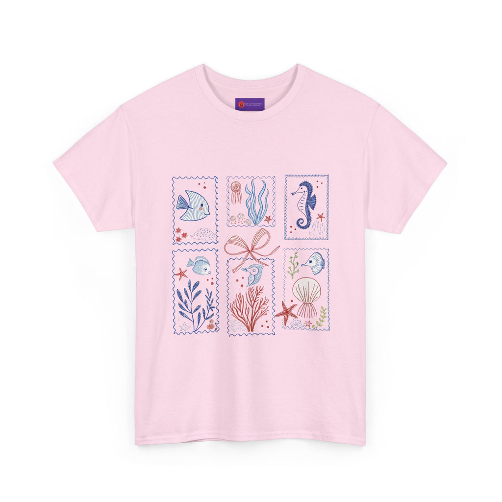 Underwater Adventure Tee - Nautical Art T-Shirt, Sea Life Shirt, Ocean Lover Gift, Beachwear, Marine Style