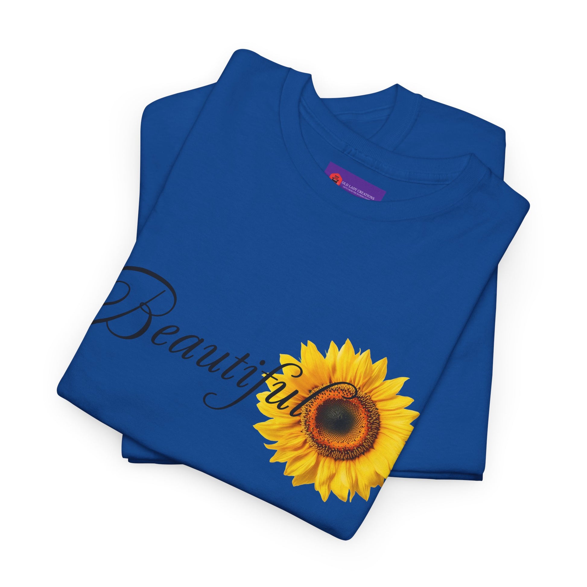 Beautiful Sunflower Unisex Cotton Tee, Nature-Inspired Gift, Casual Outfit, Summer Style, Birthday Gift, Eco-Friendly T-Shirt