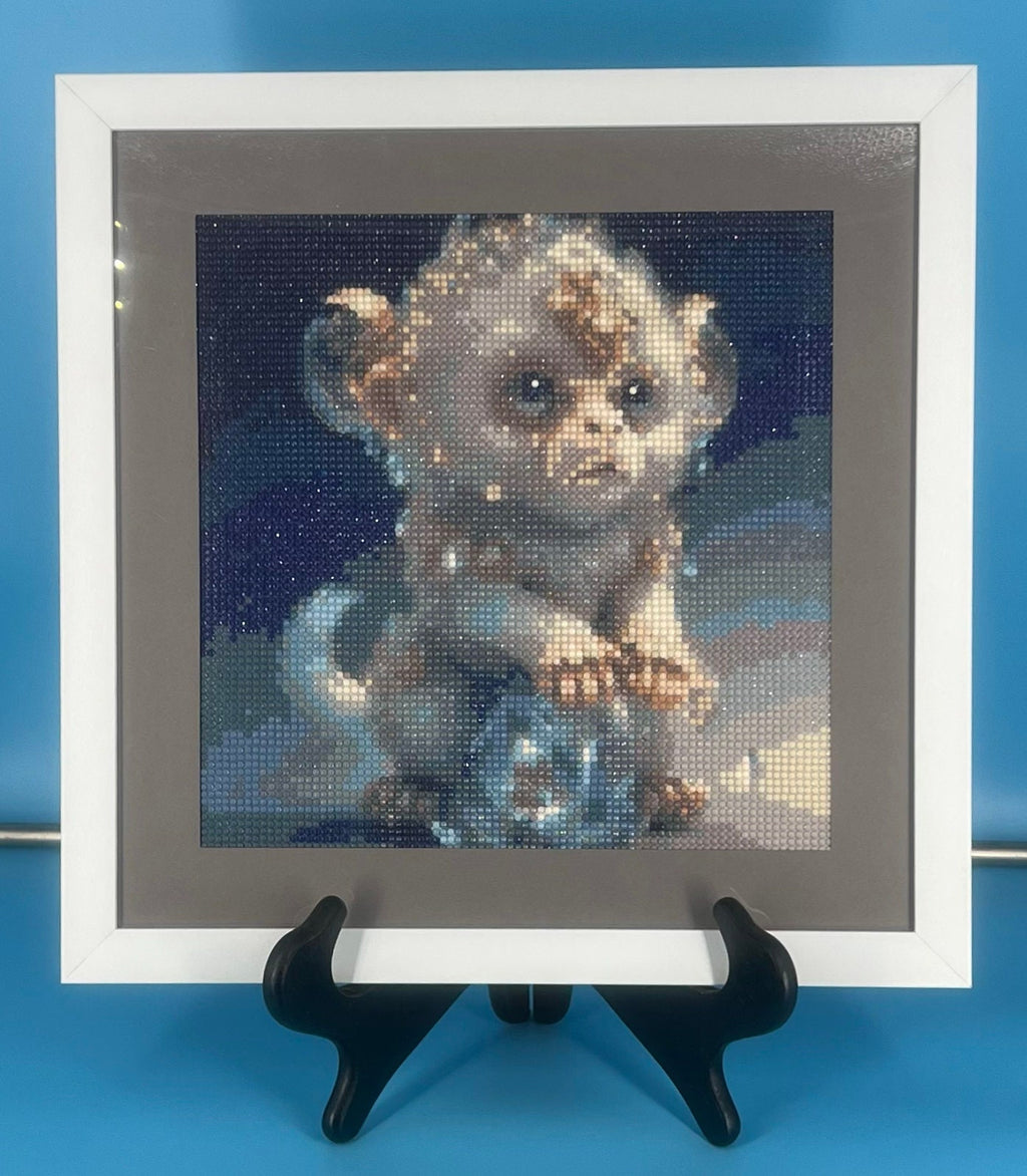 Diamond Painting Year of the Monkey, Baby Monkey