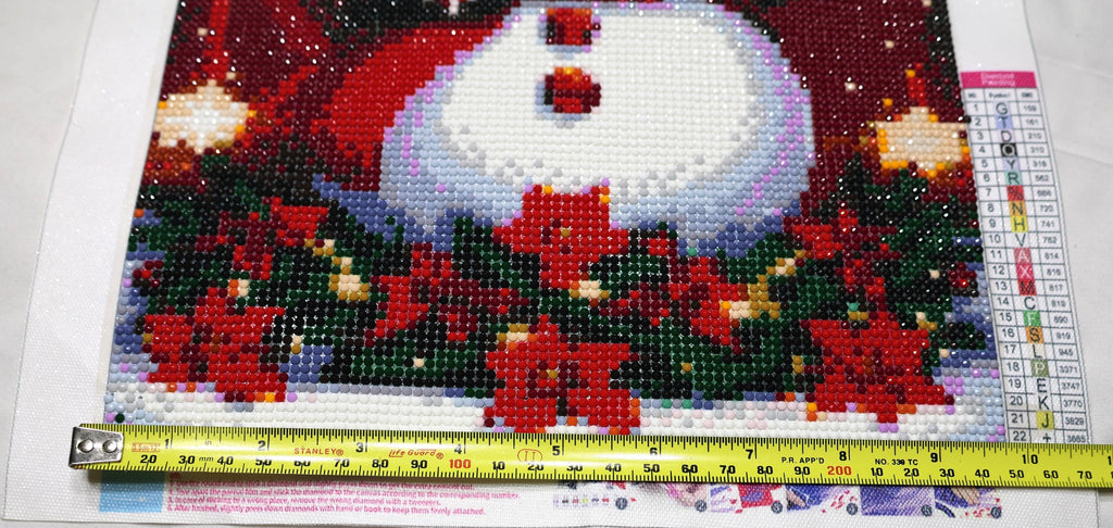 Christmas Snowman Competed Diamond Painting | 30x40cm
