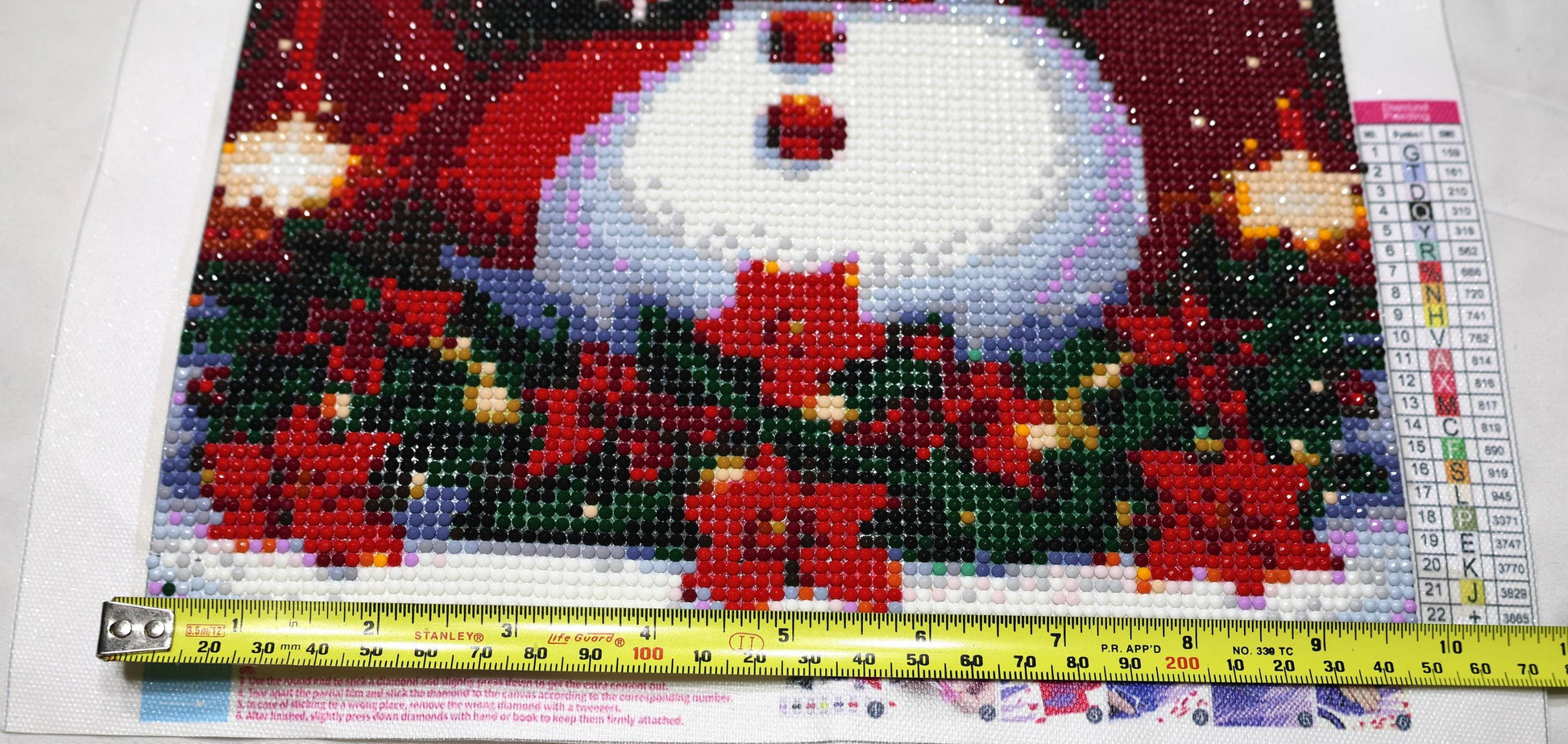 Christmas Snowman Competed Diamond Painting | 30x40cm