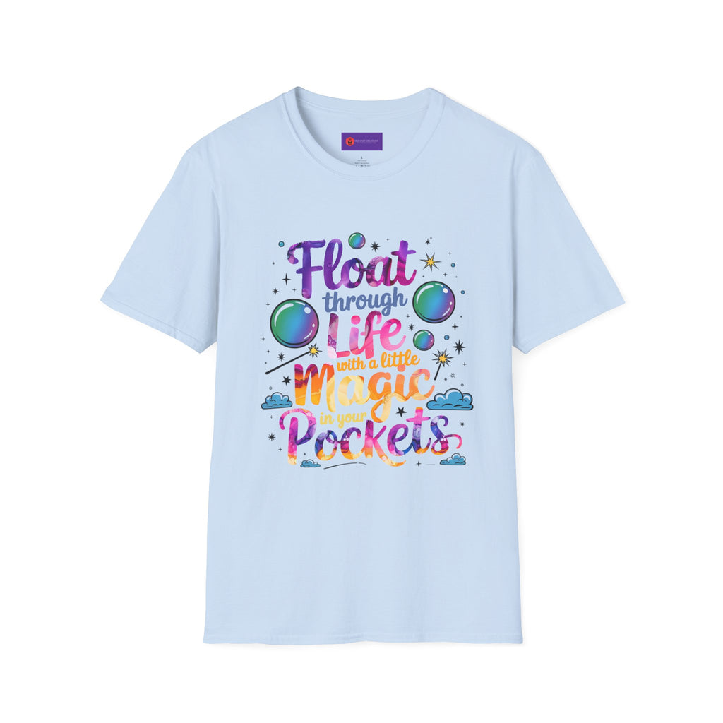 Magic Pockets T-Shirt, Unisex Softstyle Tee, Fun Graphic Shirt, Cute Gift Idea, Casual Wear, Everyday Style