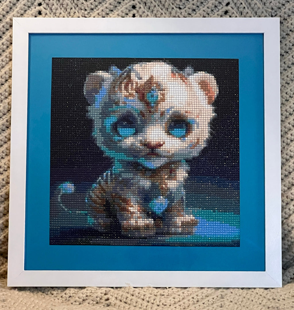 Diamond Painting Year of the Tiger, Baby Tiger